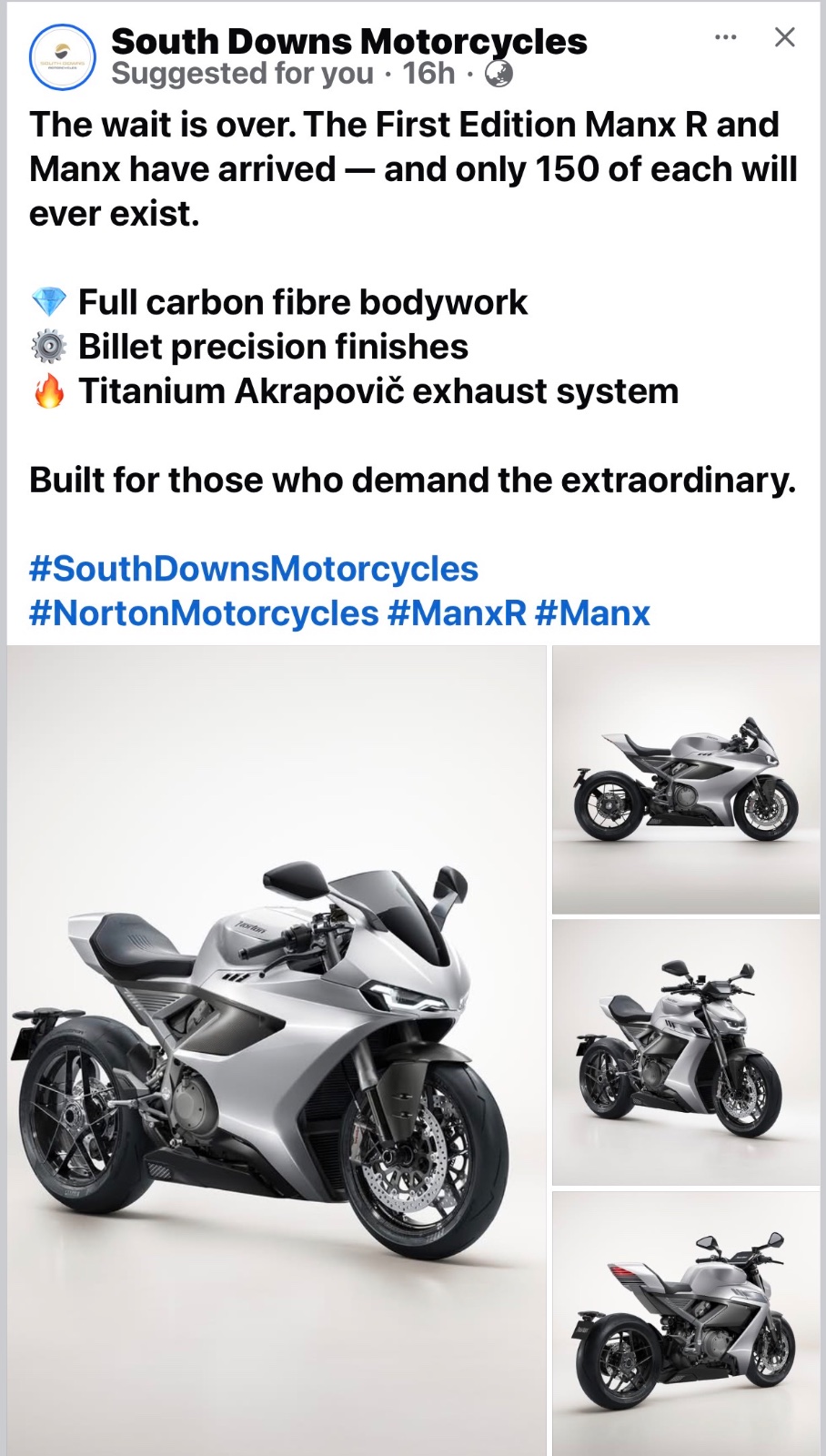 What's happening at Norton? Sale to TVS, massive investment, new bikes...