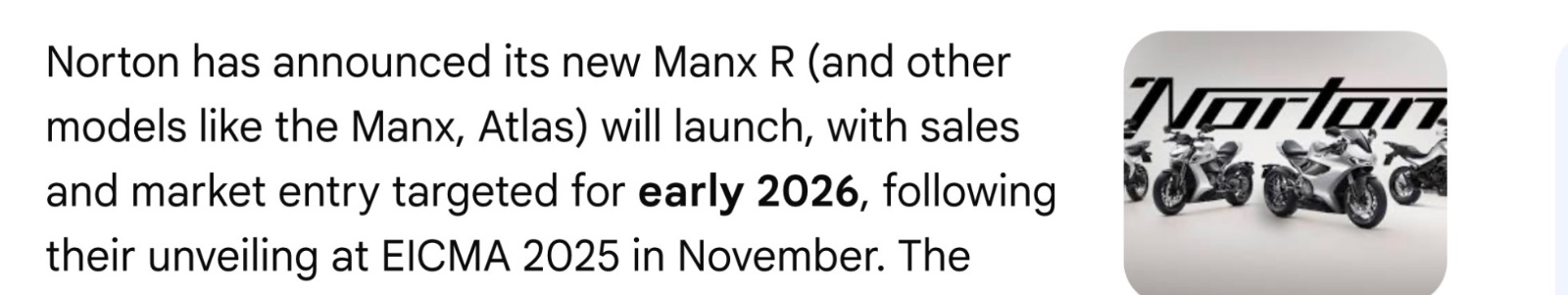 What's happening at Norton? Sale to TVS, massive investment, new bikes...