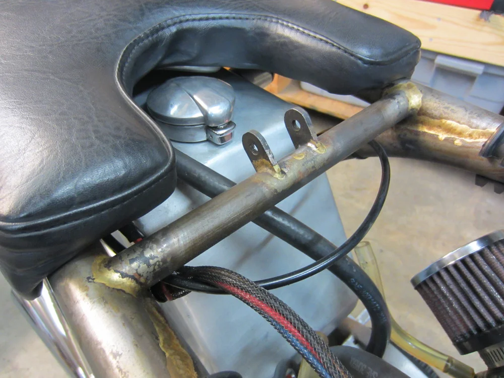 aluminum tank and seat