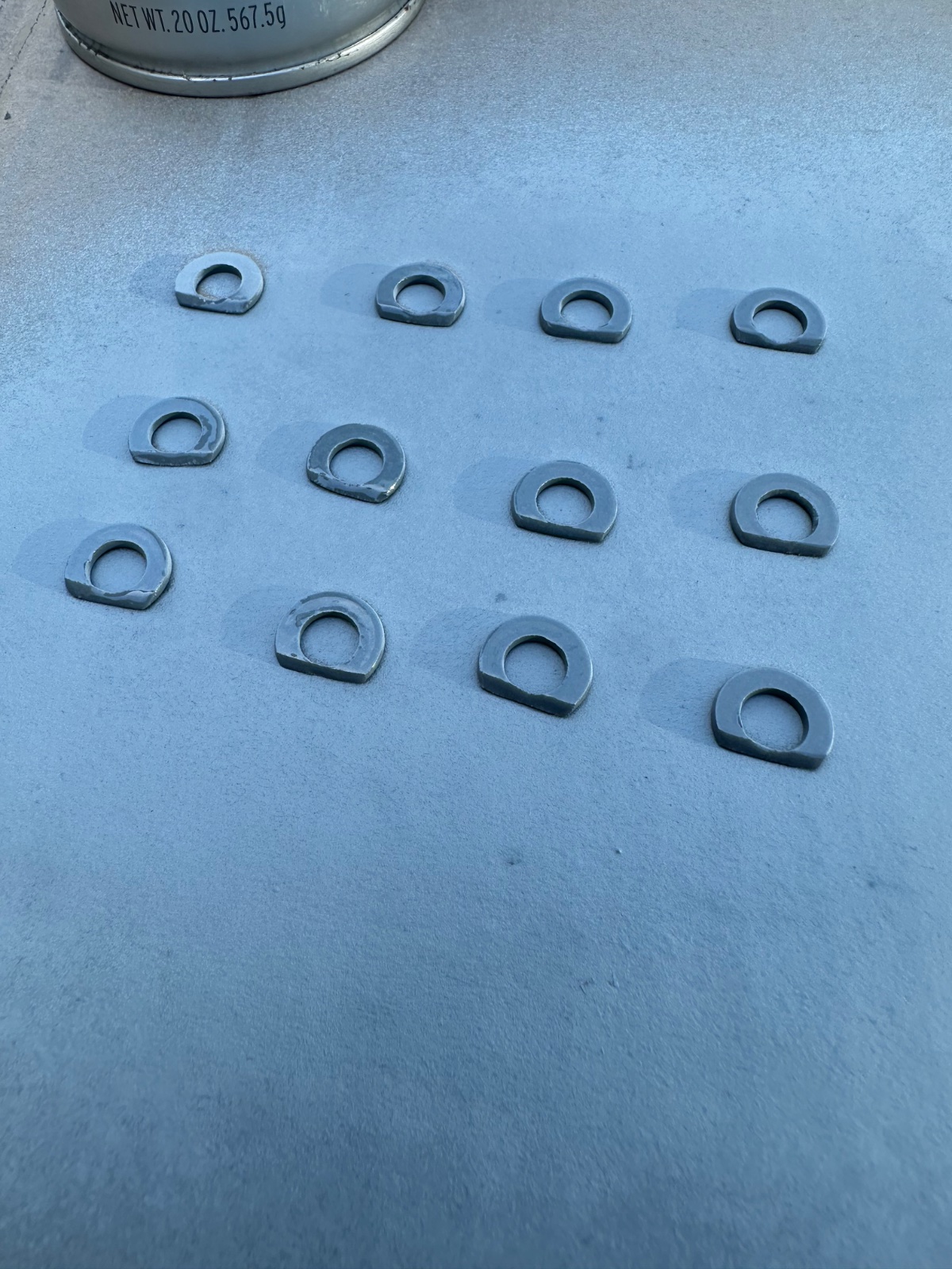 Special Battery terminal washers needed