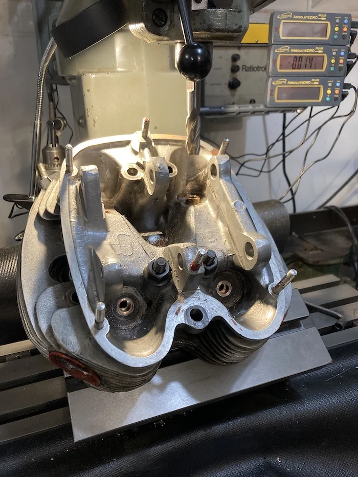 Questions about heating cylinder head to pull out the valve guides