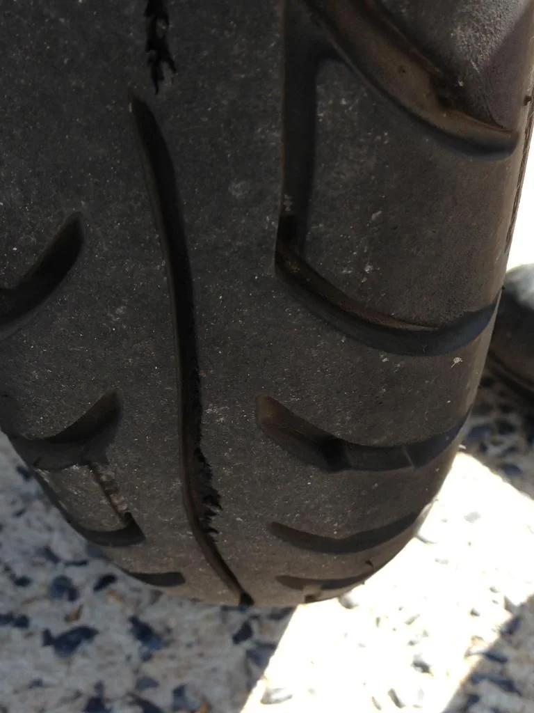 Avon RoadRider unusual wear