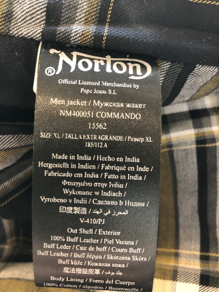 Norton Commando Jacket Sale @ MotardInn