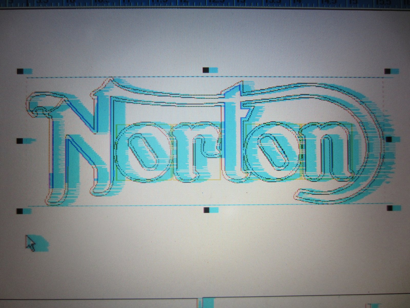 Norton tank stencil needed
