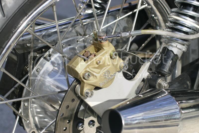 Adding rear disc brake on 73 Roadster