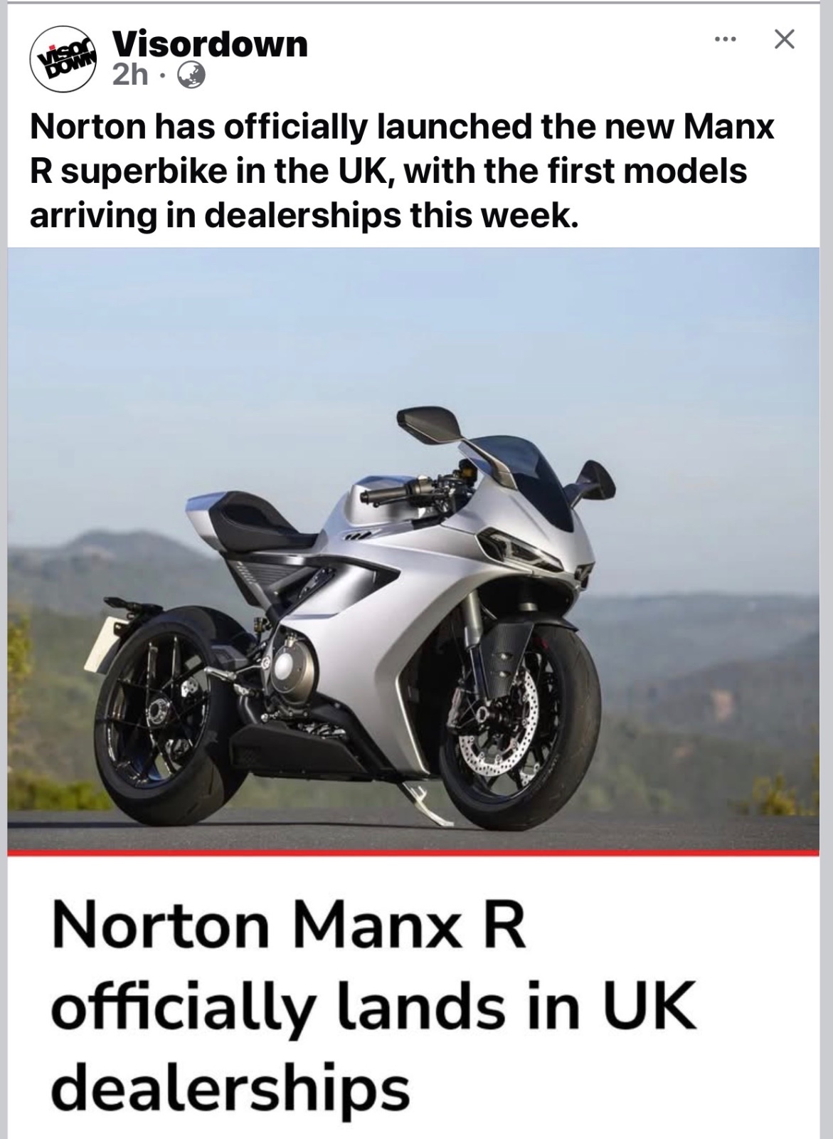 What's happening at Norton? Sale to TVS, massive investment, new bikes...