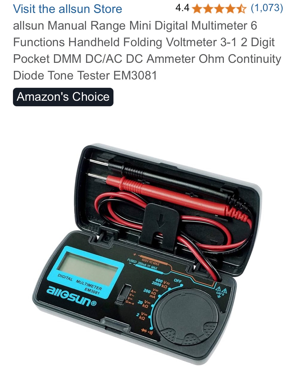 Charging system test