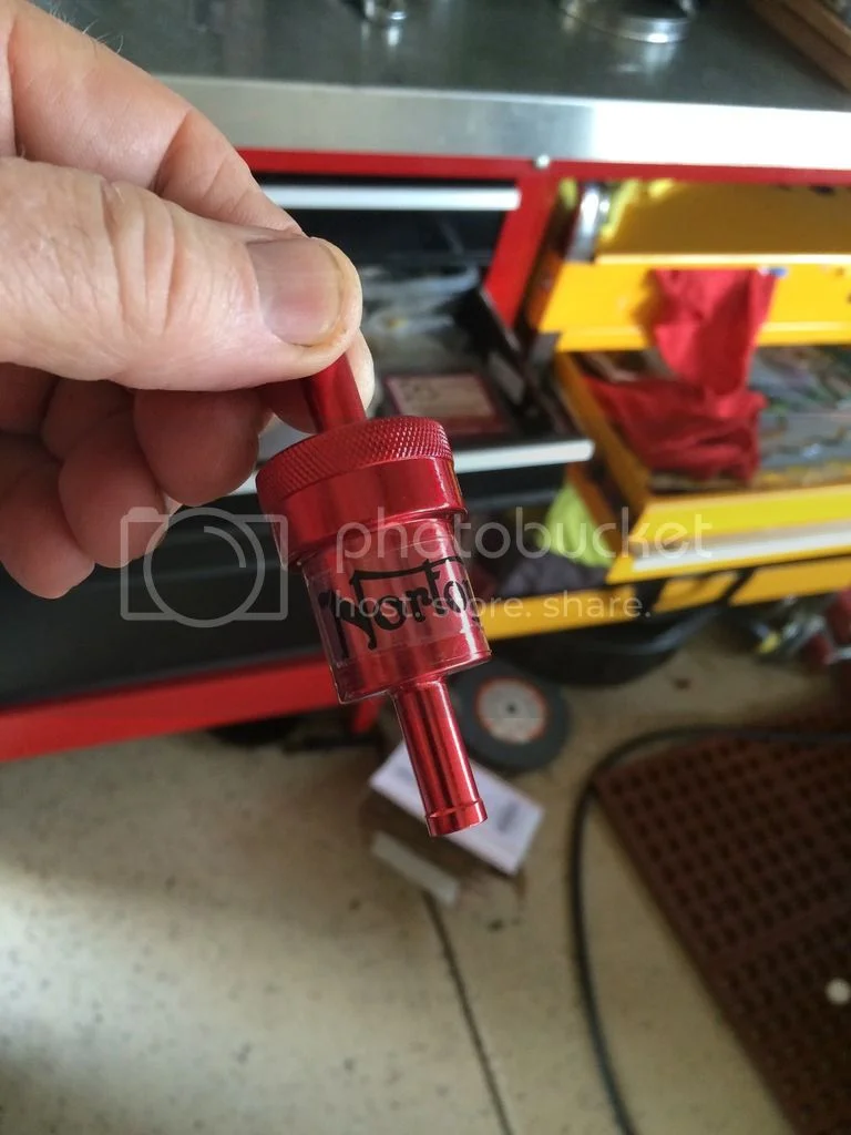 Plastic fuel filter (2016)