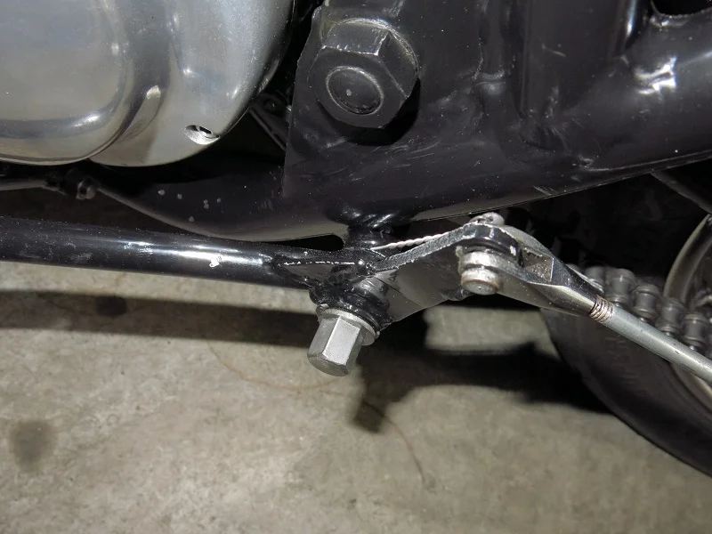 P11 rear brake pedal hardware