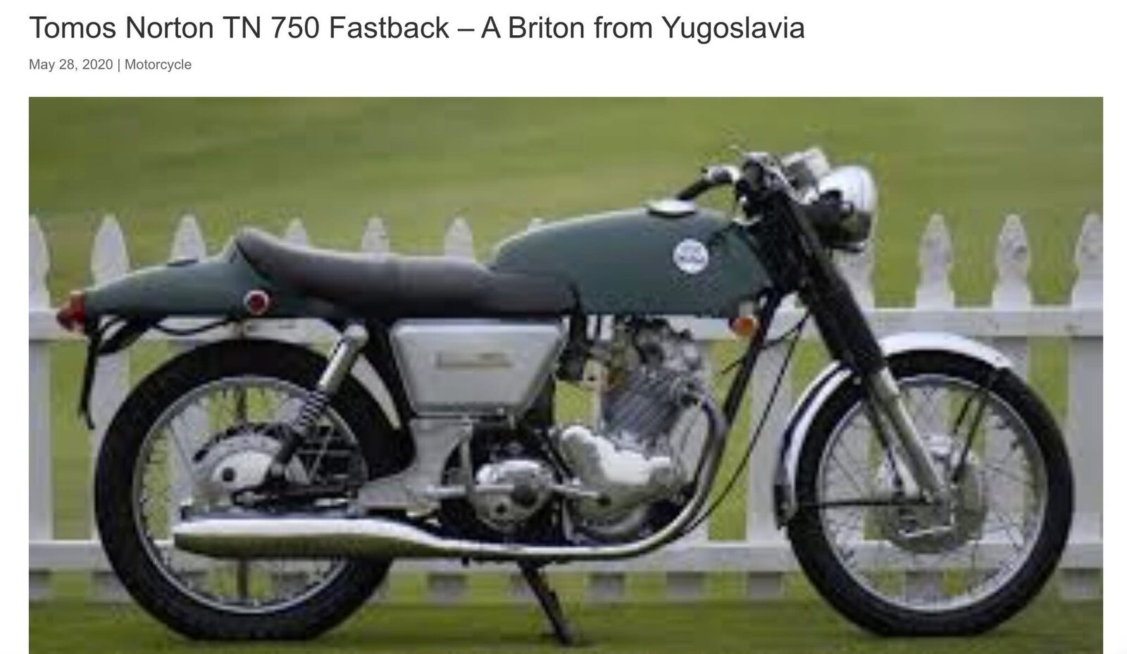 Norton Tomos Commando?