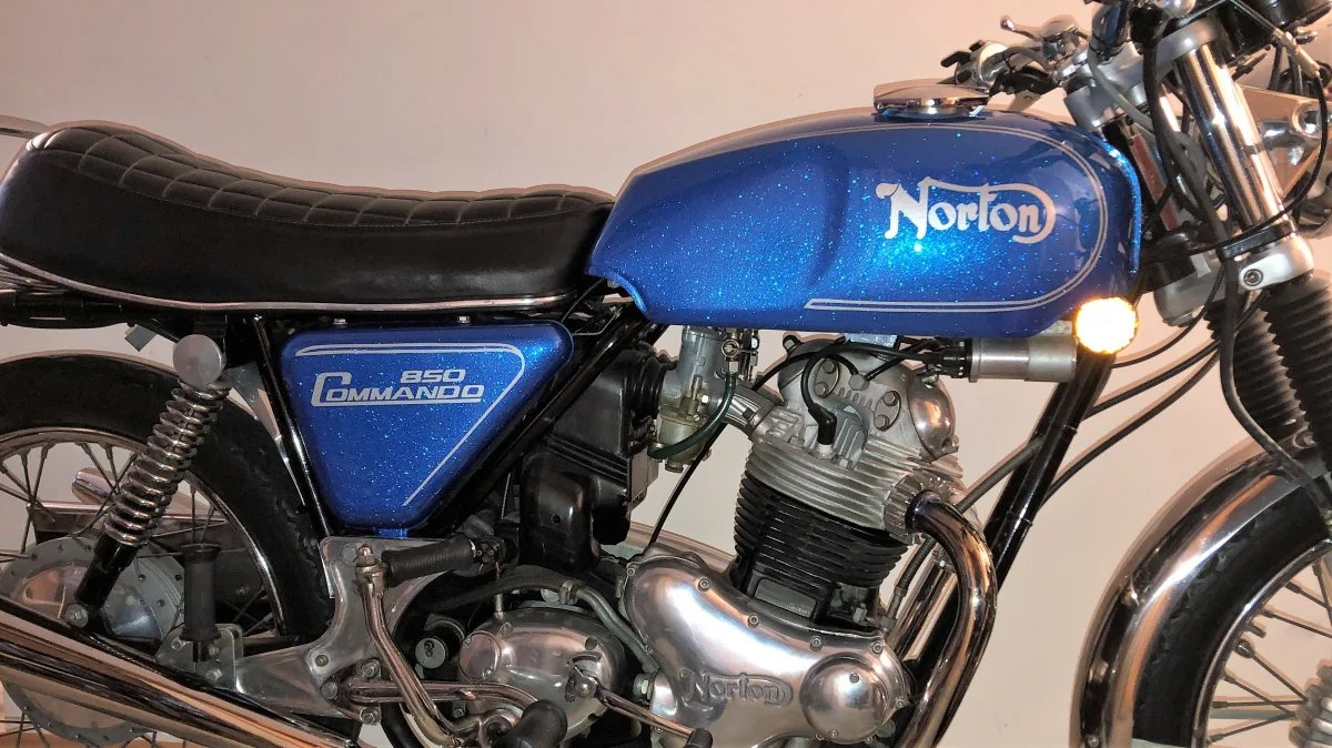 1974 Commando Paint - Blue