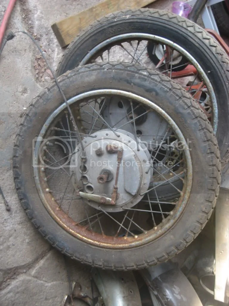 Front brakes, drum v.s. stock disk