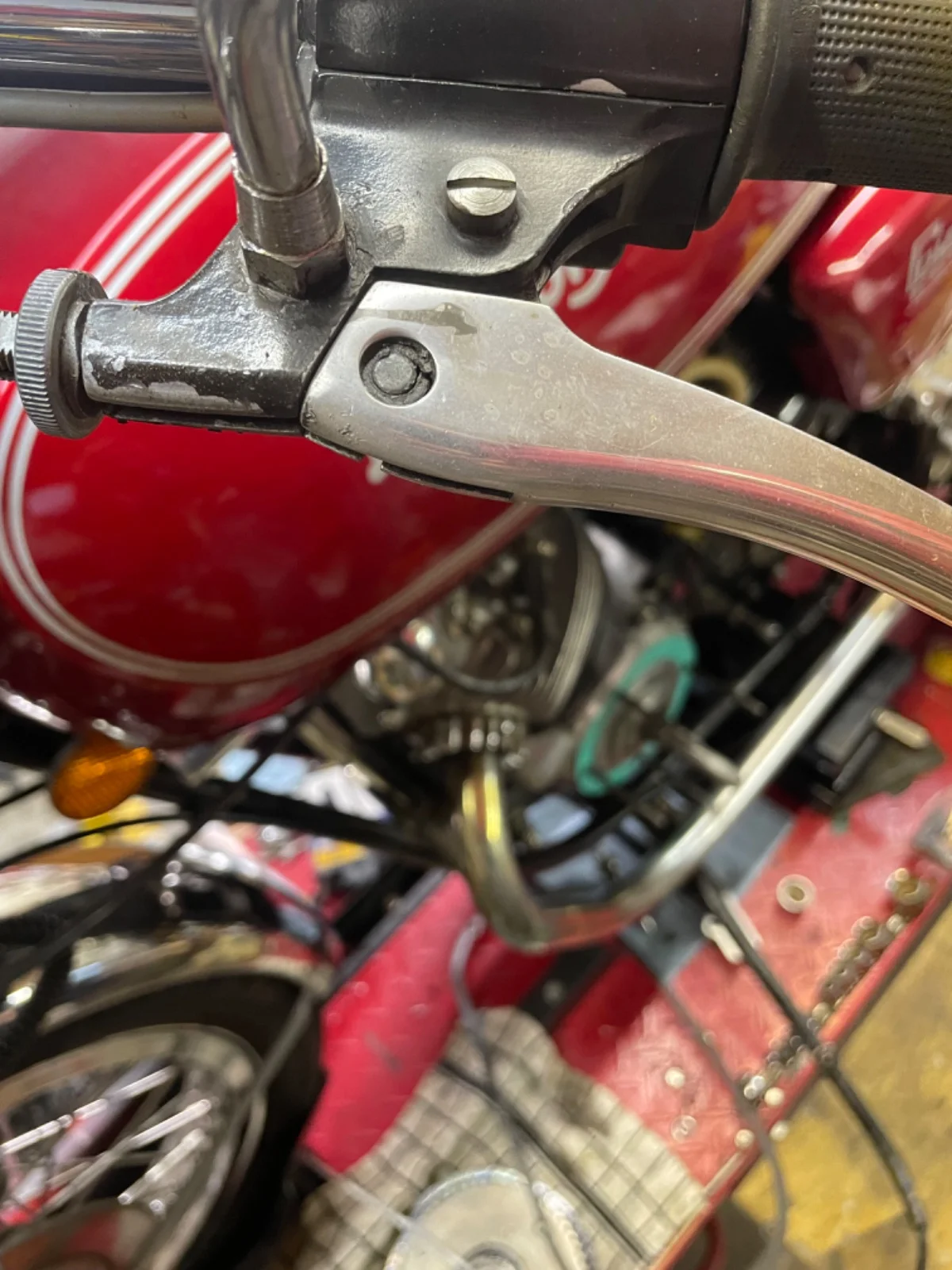 Clutch, throttle, featherlight and brake cable failure from lack of lube