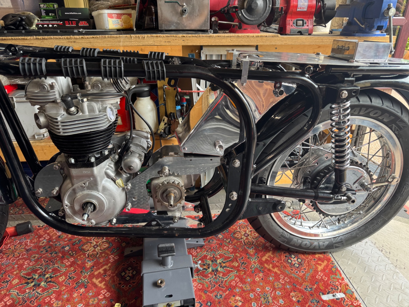 What order do you do for a rebuild?