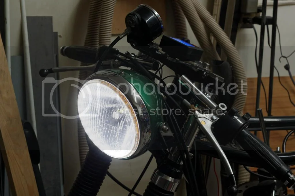 Adding an Alton starter to my café racer