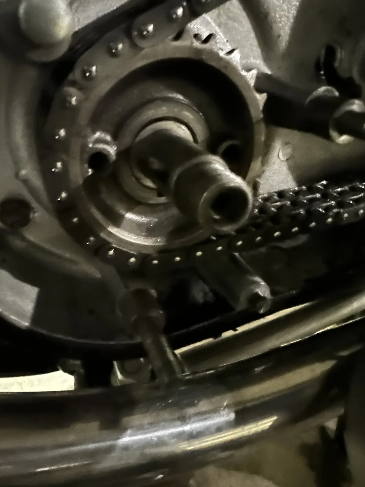 Knocking / rattling inside primary drive case + backfire Page 7