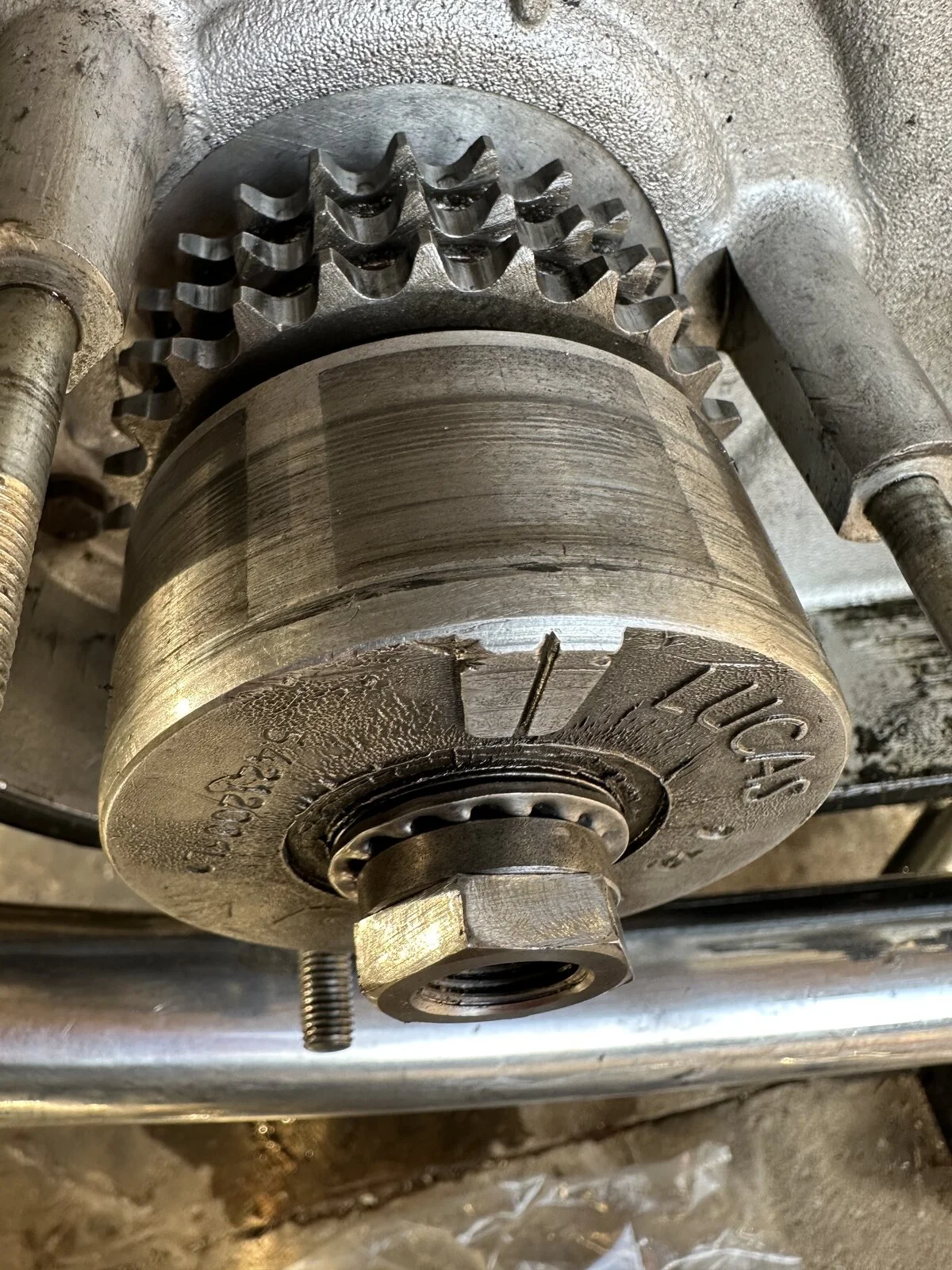 Knocking / rattling inside primary drive case + backfire Page 11