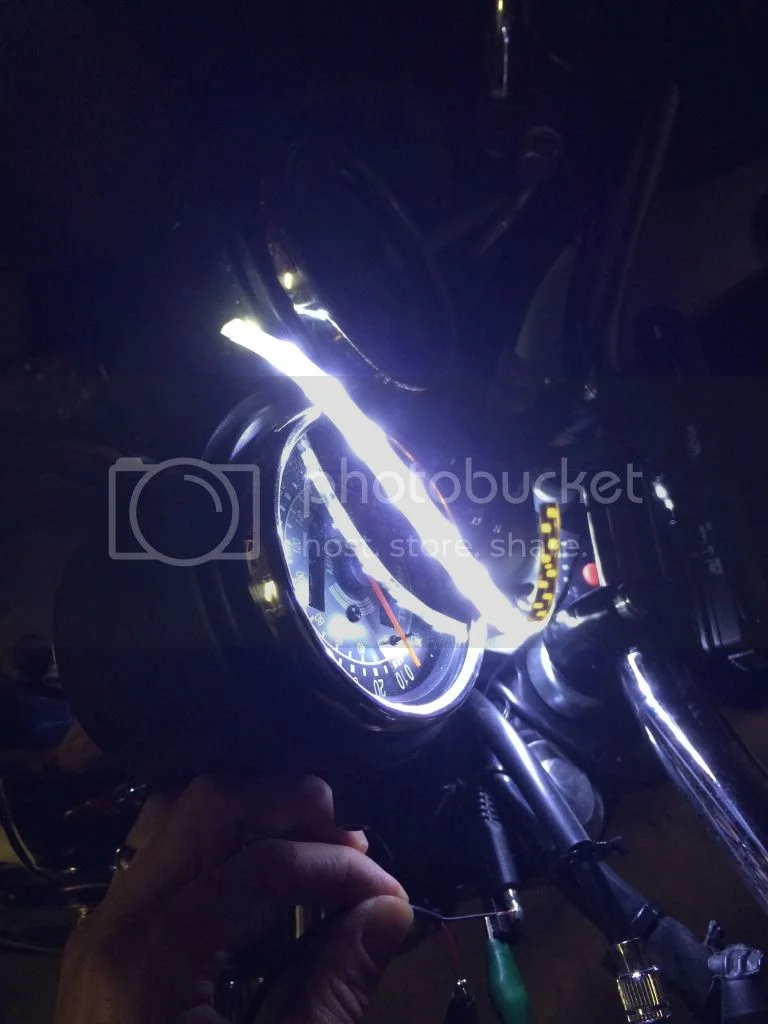 Pictures inside Speedo and Tach?