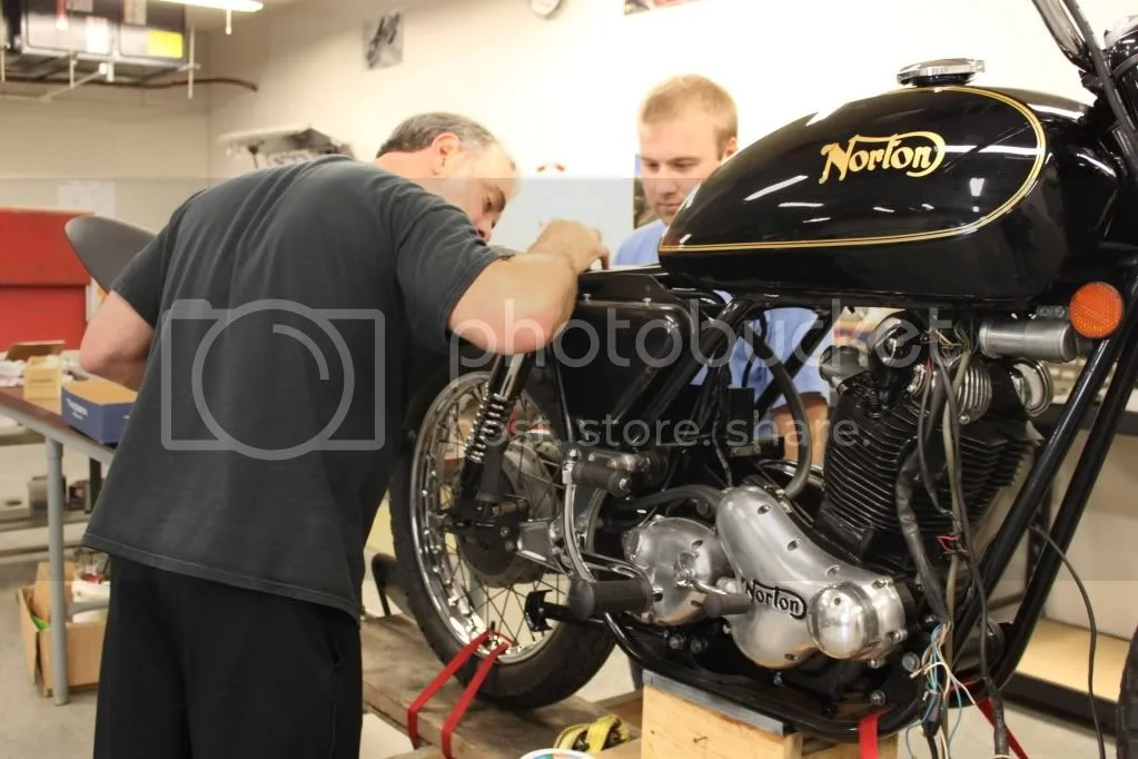 My '73 850 rebuild..