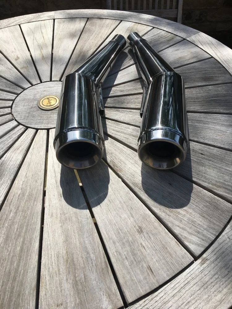 For Sale - Dominator seat unit, short pipes and de-cat pipe