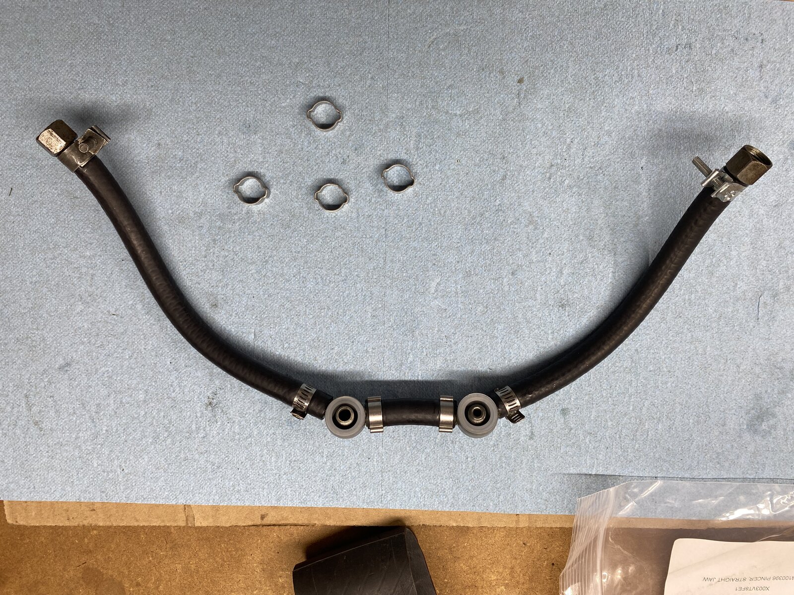 Oetiker clamps for fuel lines