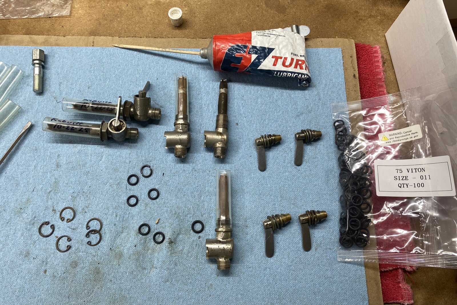 Oetiker clamps for fuel lines