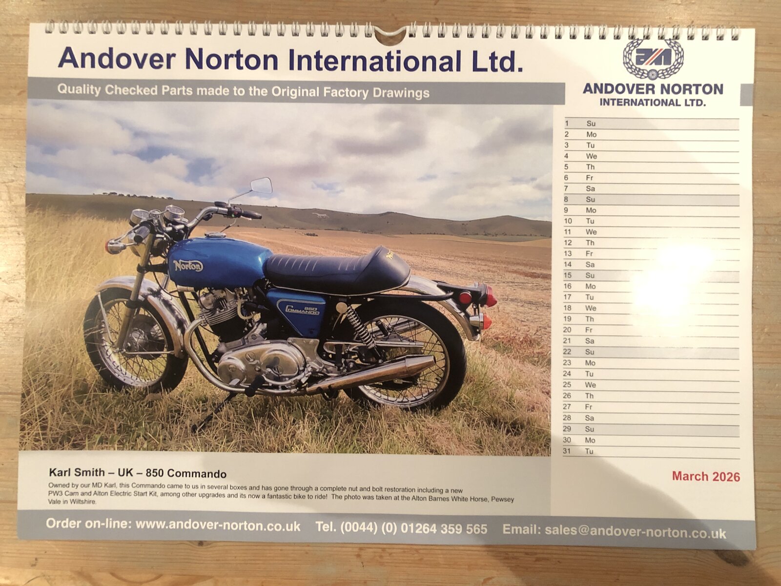 cNw #101 Norton Commando 850