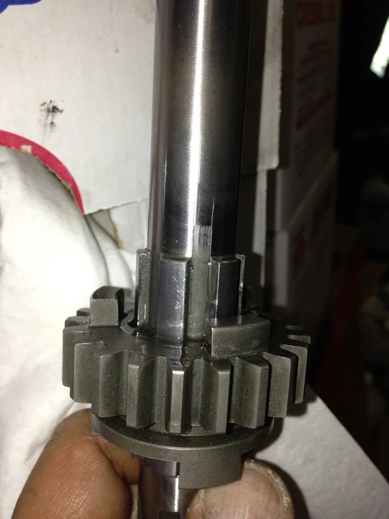 Some Andover Norton transmission parts quality escapes (2015)