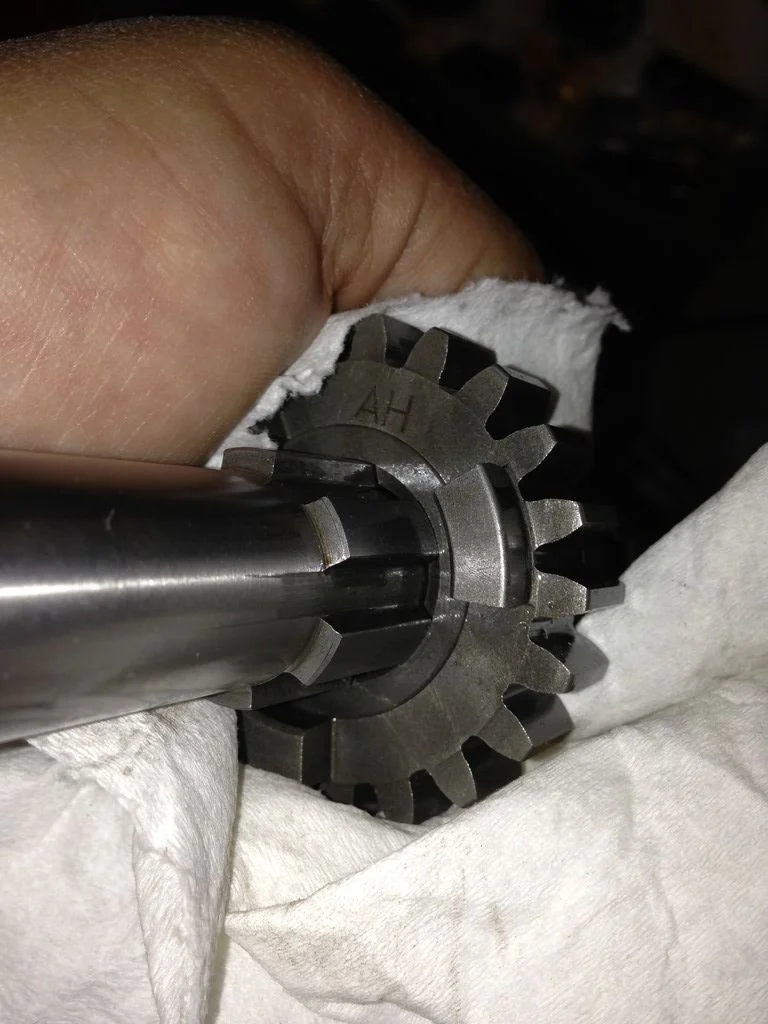 Some Andover Norton transmission parts quality escapes (2015)