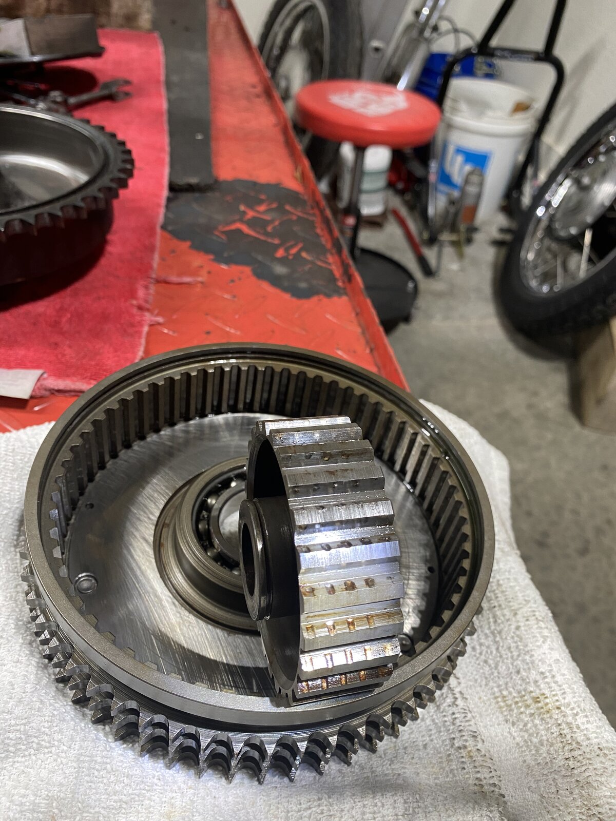 Clutch Center removal