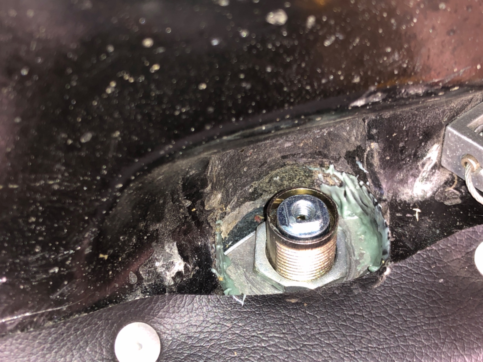 Corbin seat lock problem