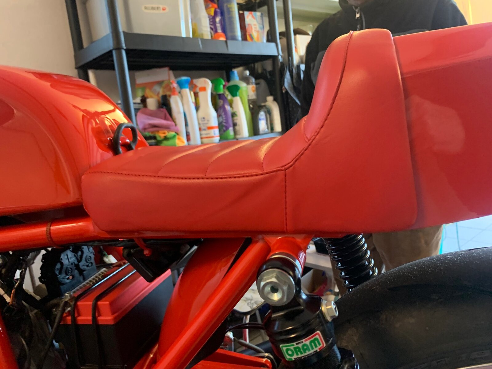 How to adapt a MV Magni for a 71 old disabled rider