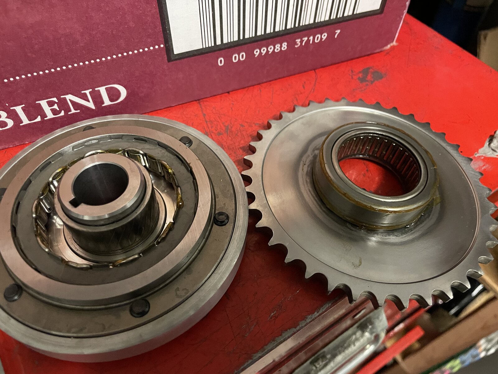 CNW e start conversion, sprag failures