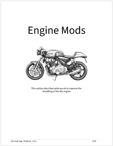 Inside the Norton 961 - BOOK