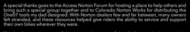 Inside the Norton 961 - BOOK