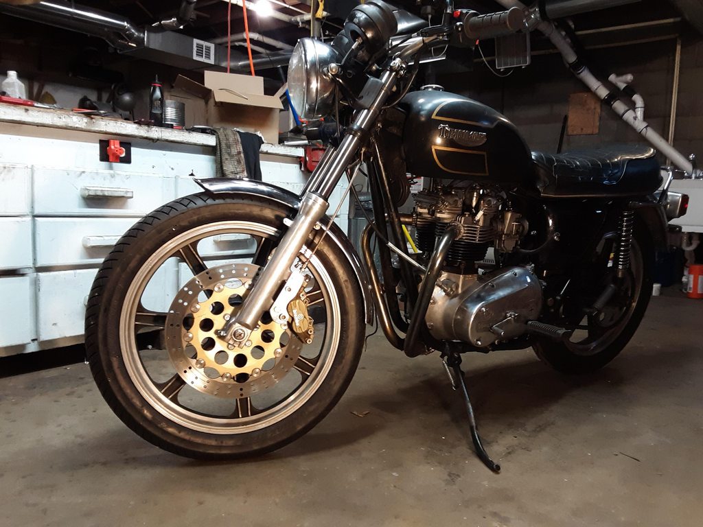 T 140 Front Brake - Simple Mods?