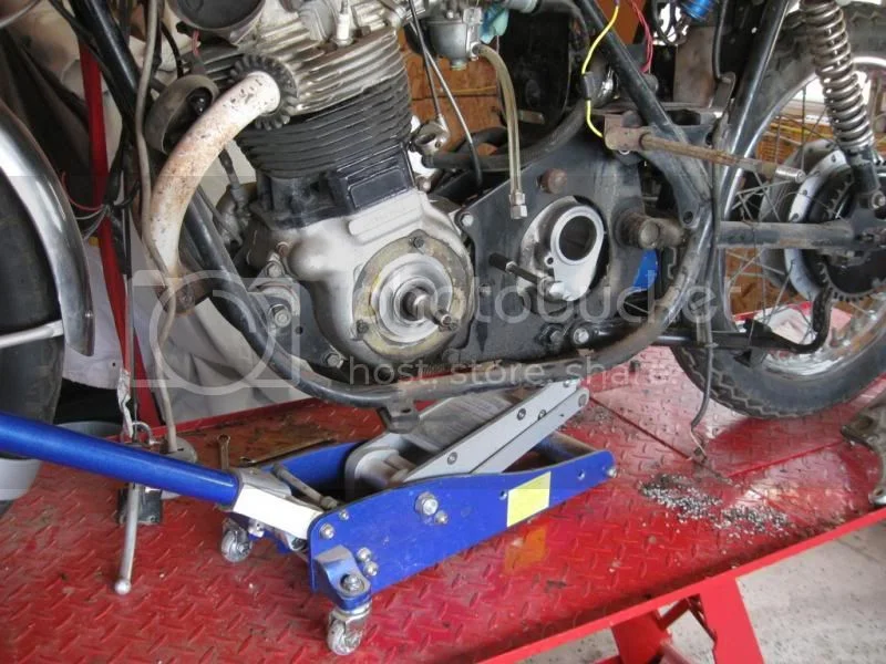 Harbor Freight Lift setup