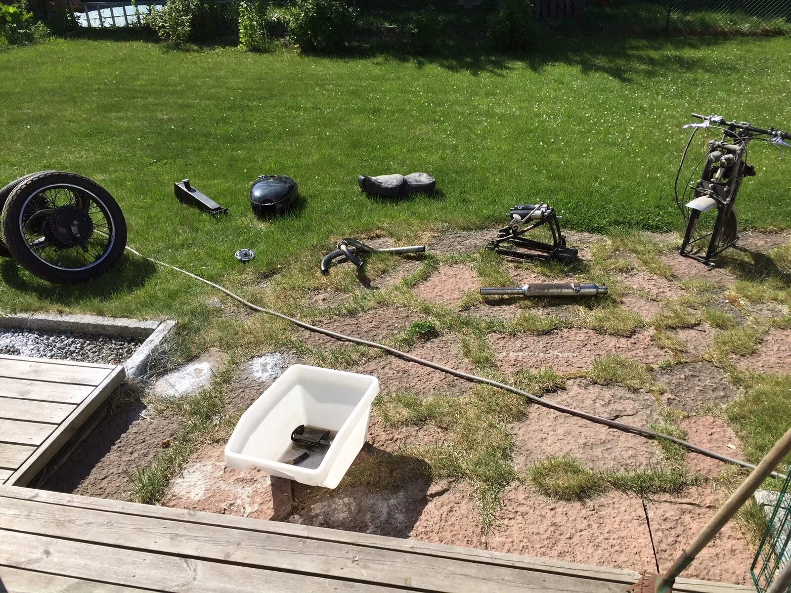 Crankcase repair (53 Vincent restoration)