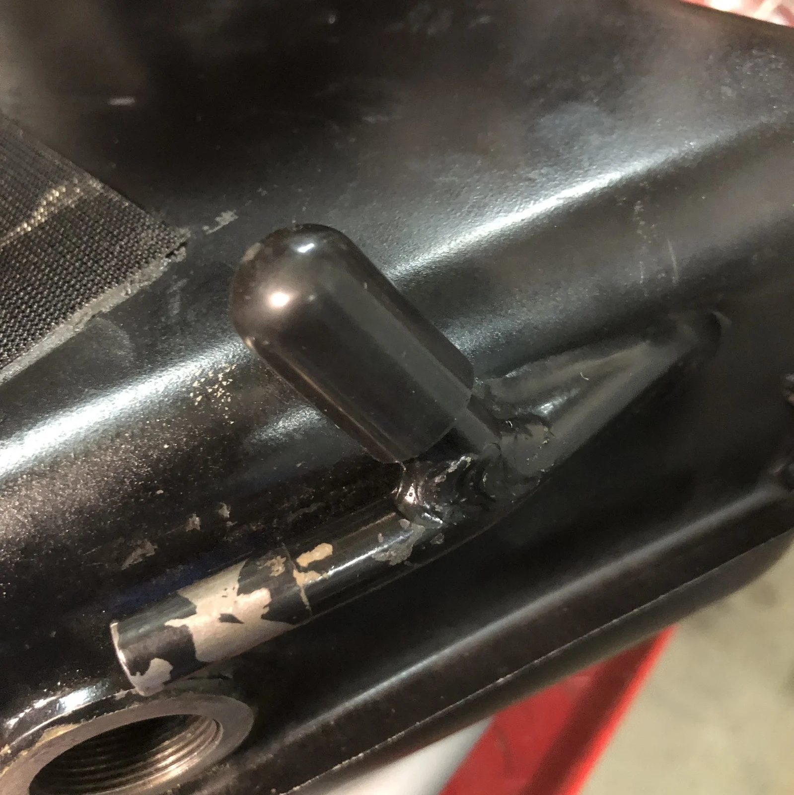 Oil Tank Mount Broke