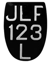 Registration Plate Question