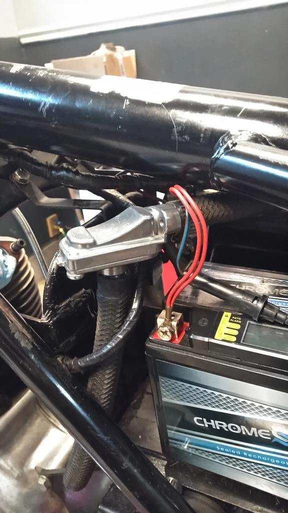 Yamaha EGR Reed Valve Breather Hack '74 MK II Completed (almost