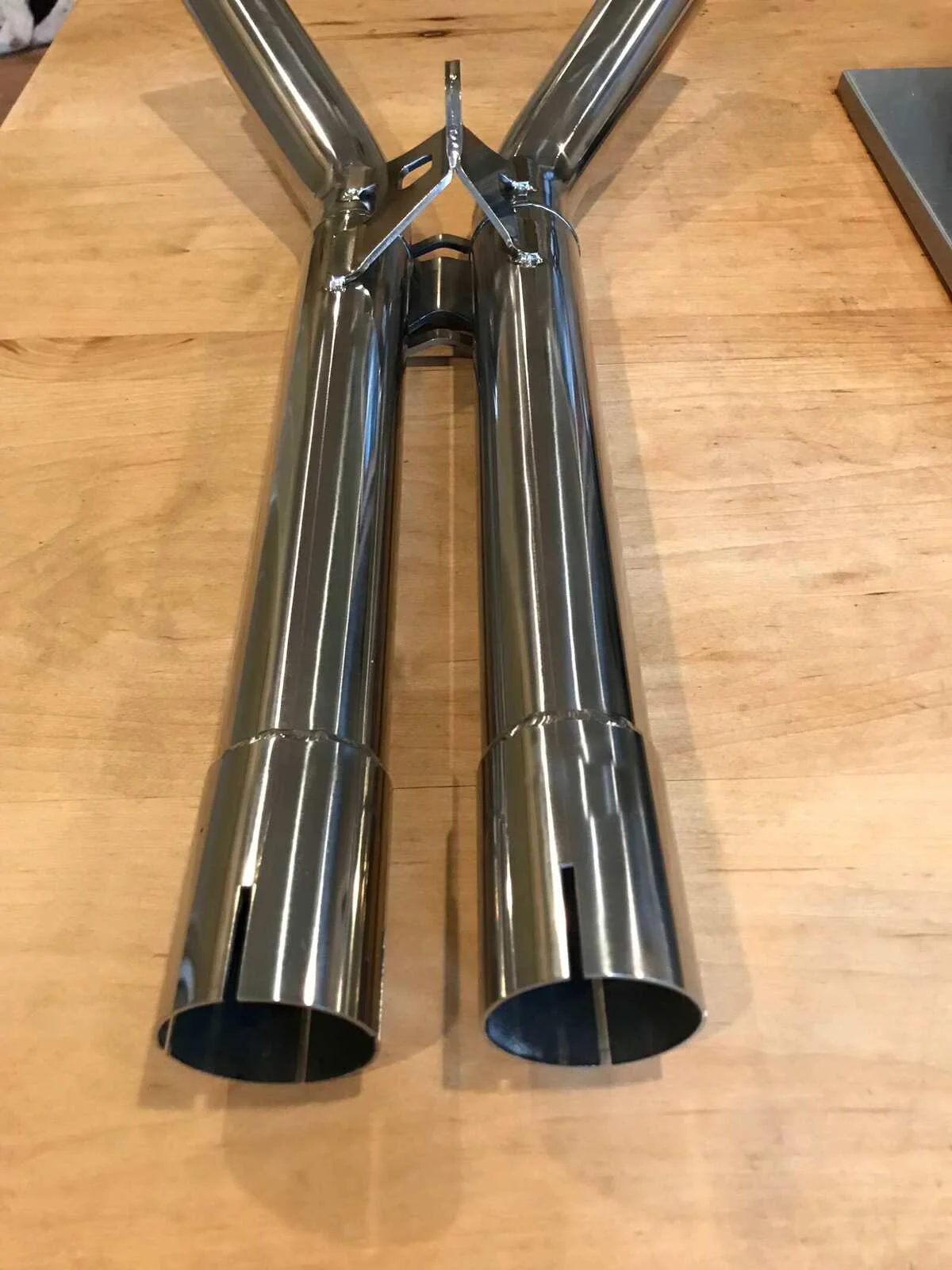 Decat pipe broke today