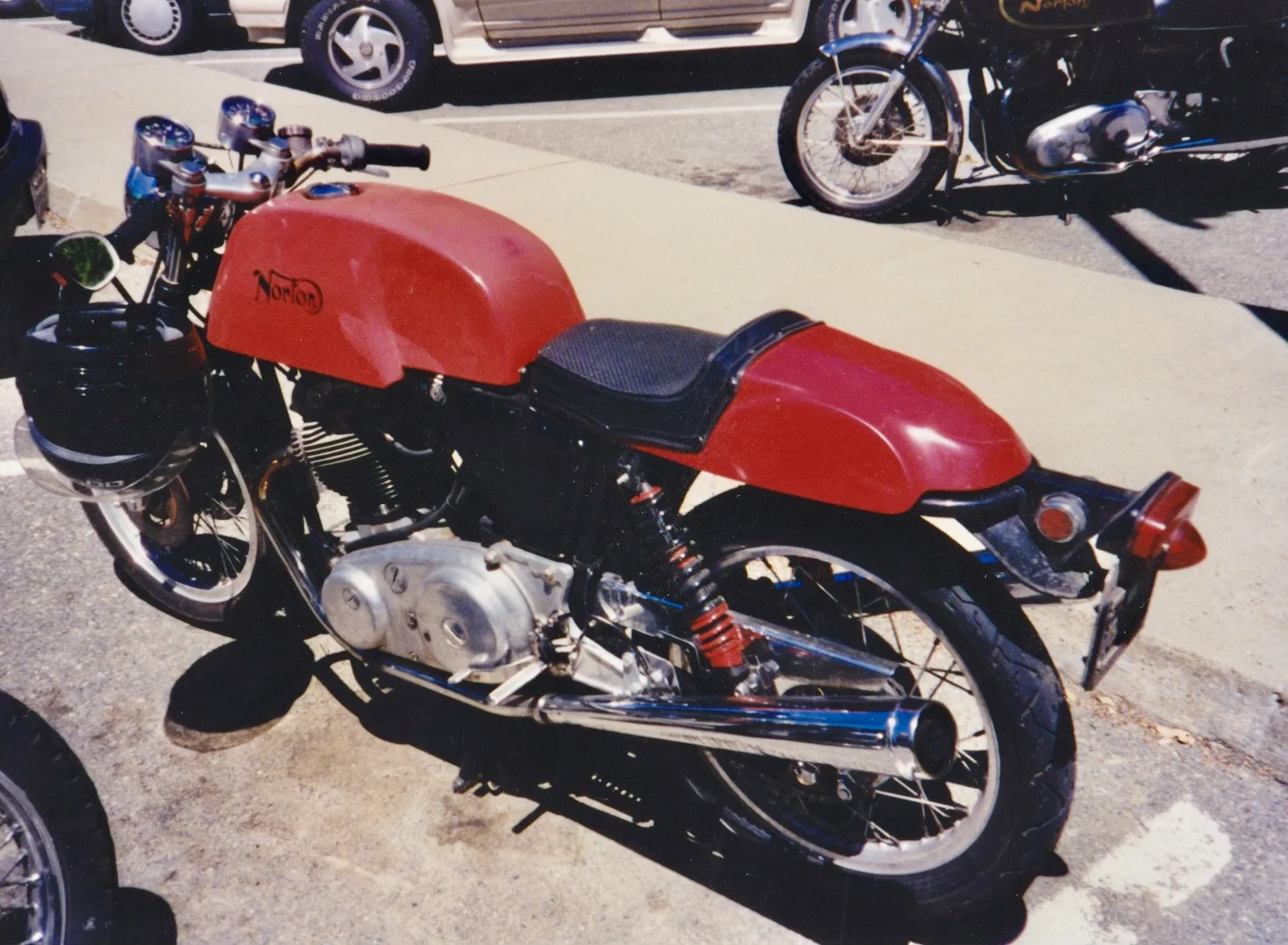 Norton Commandos from my 1990s Archive