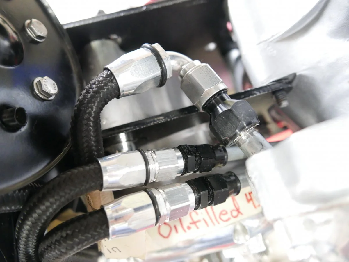 Braided Stainless Oil Feed lines? Access Norton