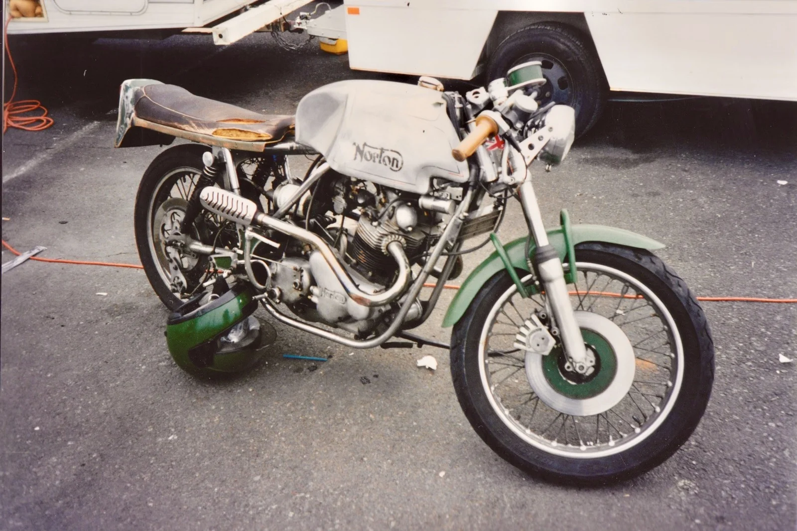 Norton Commandos from my 1990s Archive