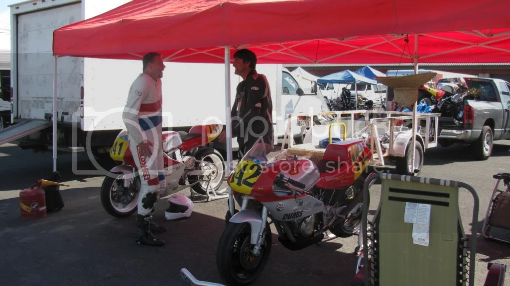 Nortons Racing on left coast.