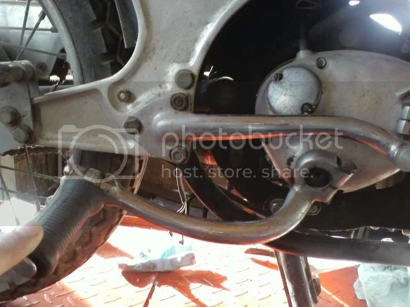 Kickstart lever freeplay