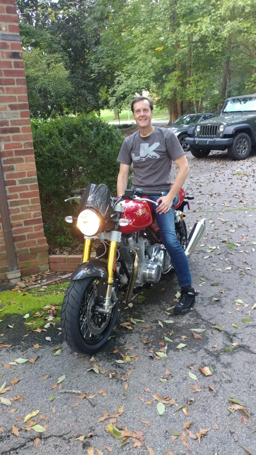 Proper British Bike in My Garage ... FINALLY!