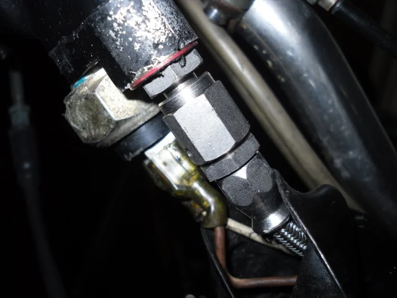 Making front brake hose from Venhill parts