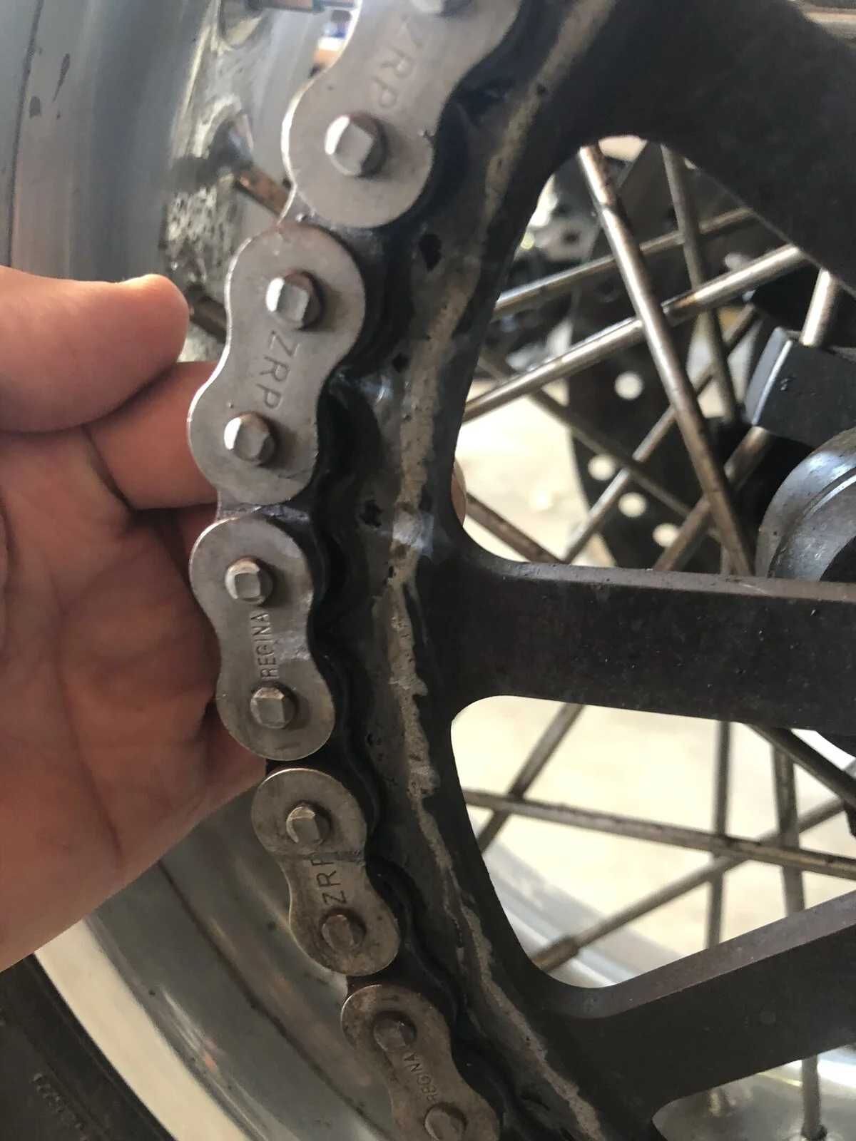 Regina ZRP Drive Chain worn out after 16,000 miles